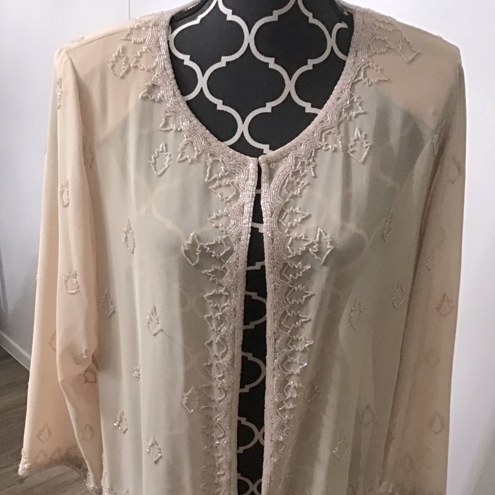 Vintage brand new Aspeed hand beaded jacket